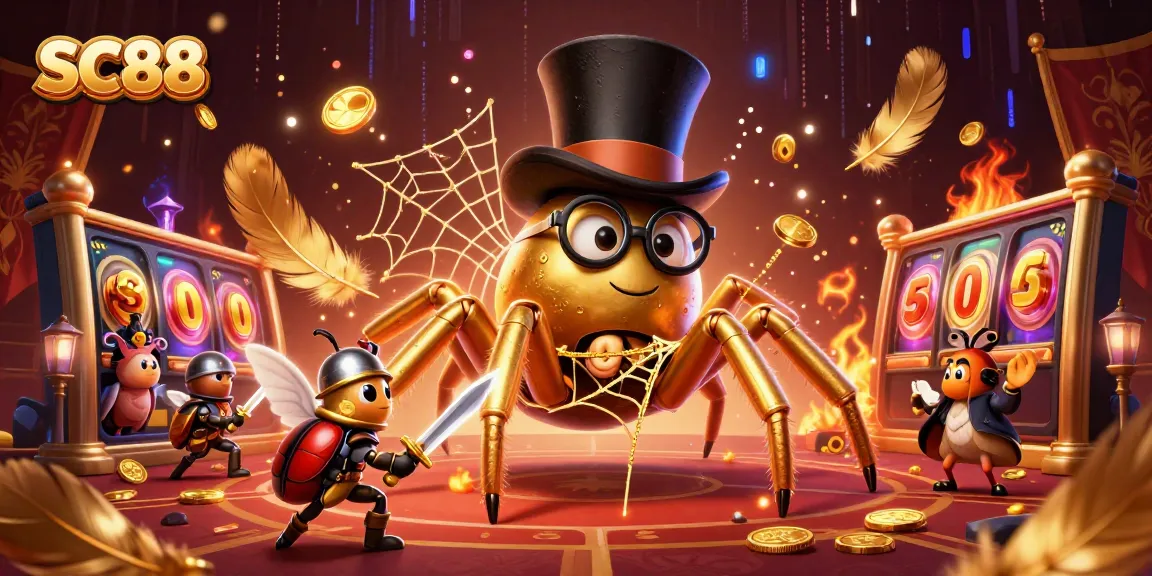 Experience thrilling gaming moments with SC88, featuring vibrant characters and dynamic casino elements.