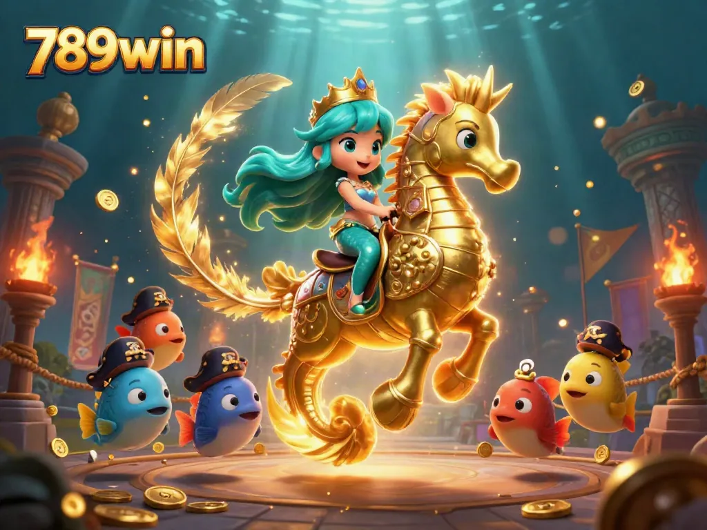 Experience thrilling games at 789win with a dazzling underwater casino adventure.
