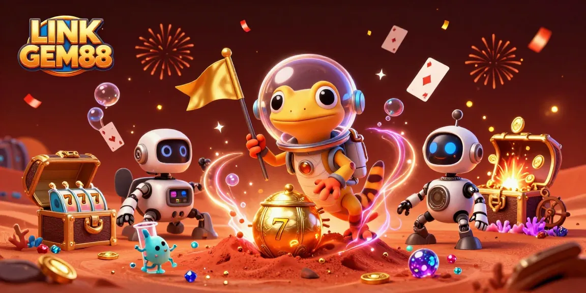 Join the excitement at LINK GEM88 with our vibrant casino adventure featuring riches and celebration.