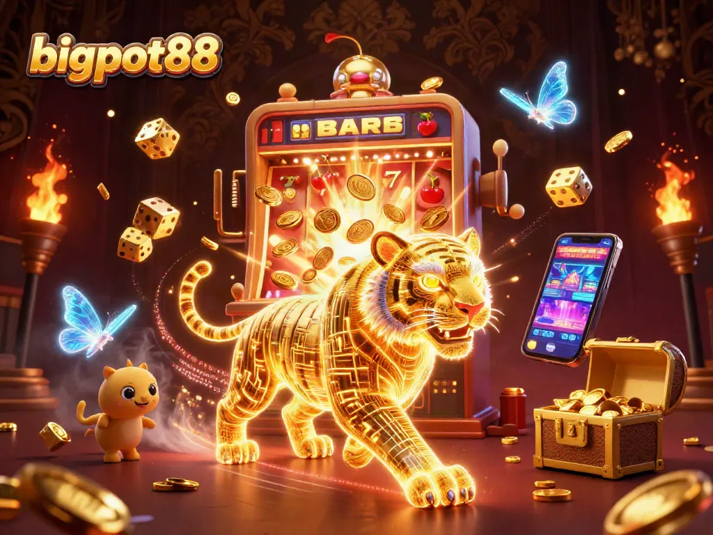 bigpot88 mengalahkan jackpot di kasino digital yang dipenuhi kesenangan dan kemewahan
