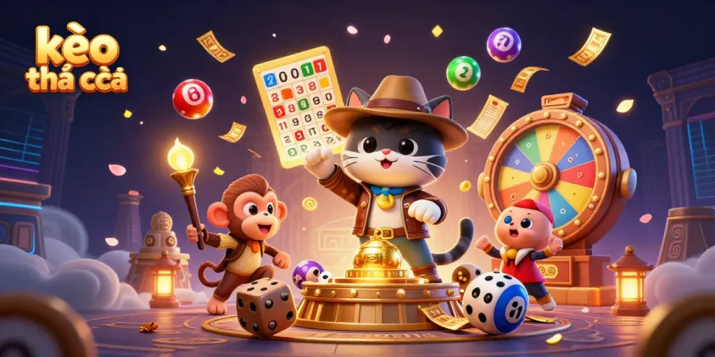 Engage with kèo nhà cái through dynamic casino adventures featuring vibrant lottery elements and rich 3D characters.