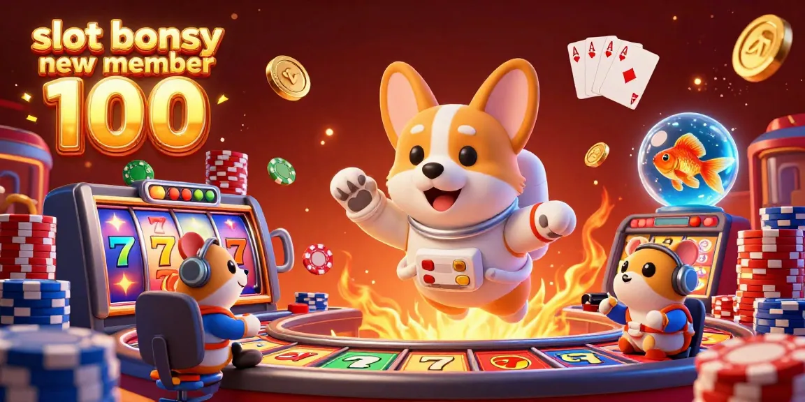 Experience the thrill of gaming with slot bonus new member 100 in an exciting casino atmosphere.