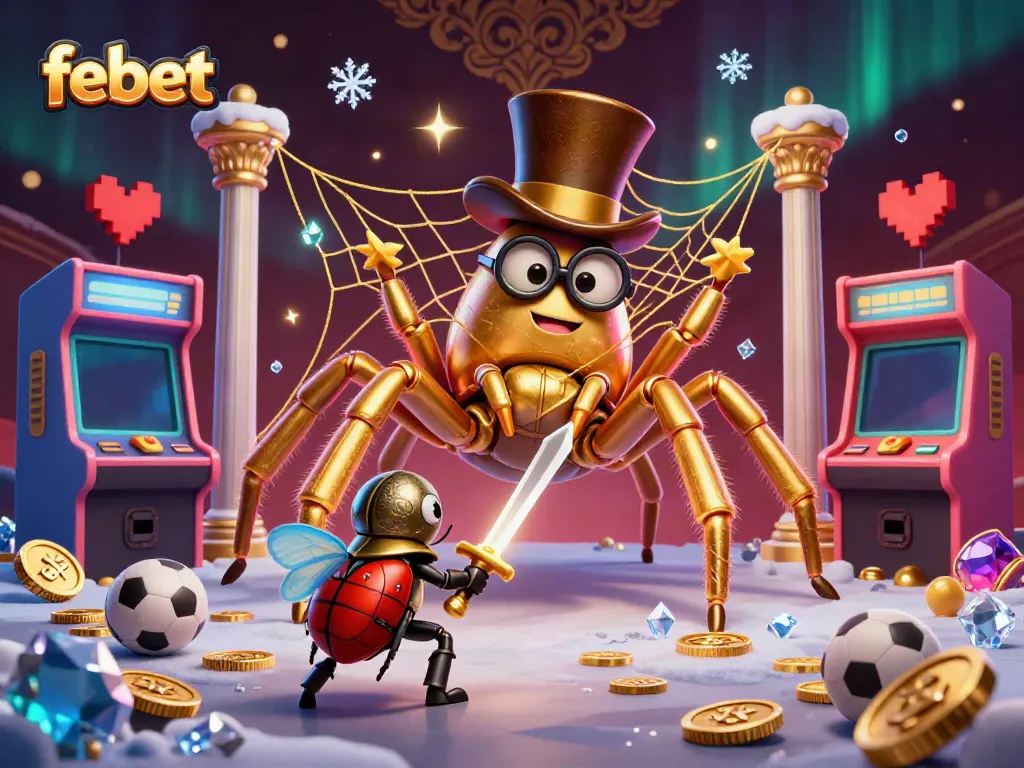 Experience thrilling sports betting at febet with dynamic casino illustrations filled with action.
