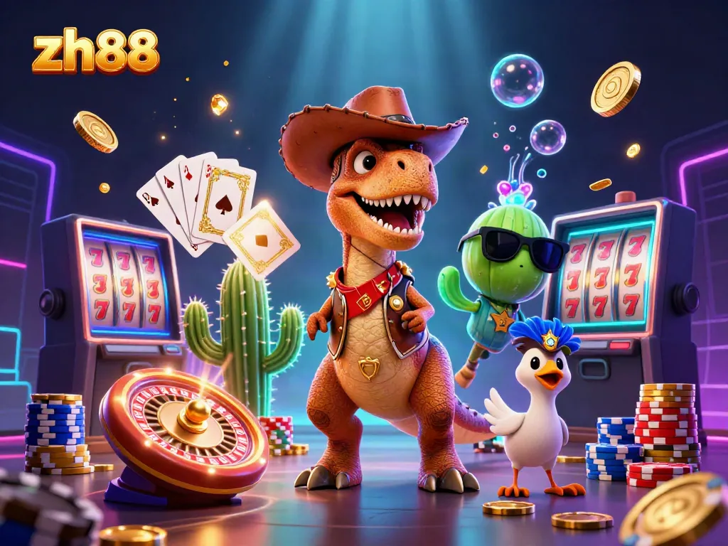 Experience thrilling gameplay with the zh88 casino app featuring colorful characters and dynamic gaming elements.