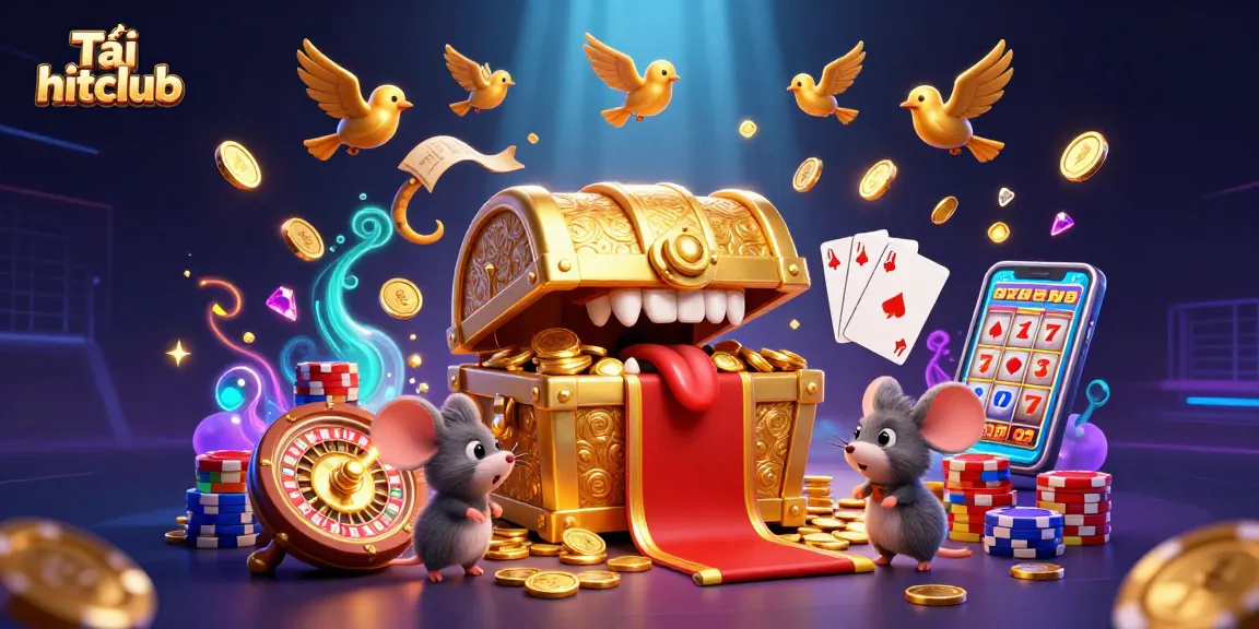Tải hitclub and experience exciting online gameplay with golden treasures and rich graphics