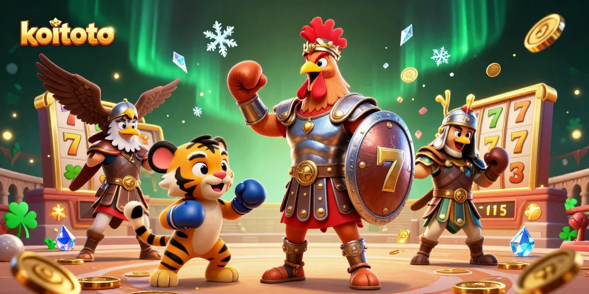 Koitoto memberikan pengalaman bermain slot gacor dengan simbol keberuntungan dan elemen jackpot yang menonjol.