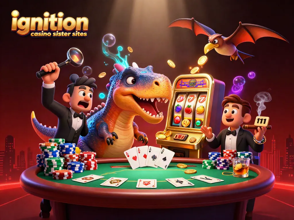 Win big at ignition casino sister sites as the pachycephalosaurus hits the jackpot!