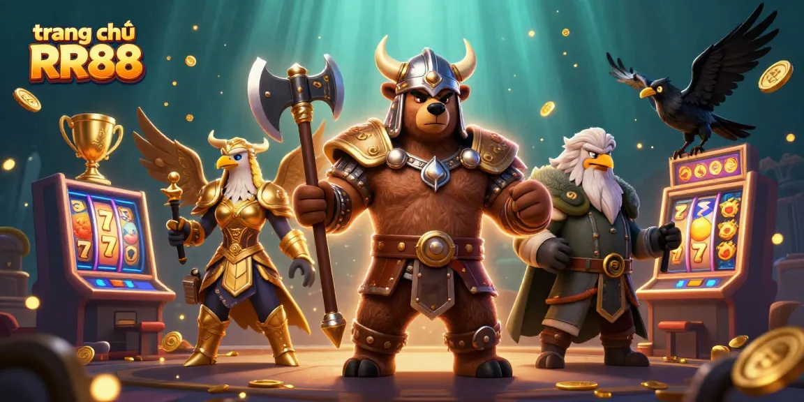 Win big with innovative gameplay at trang chủ RR88 featuring dynamic 3D characters in a vibrant casino scene.