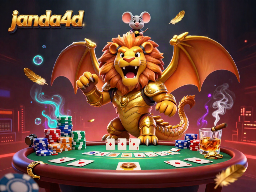 Gambarkan pengalaman bermain janda4d dengan chimera emas dan elemen poker yang memukau.