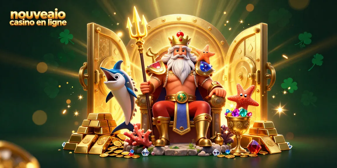 Experience the magic of nouveau casino en ligne with Neptune and treasure-filled environment.