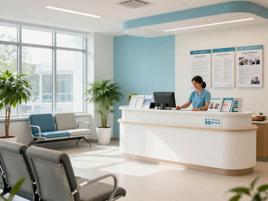 Psycho-education on psychiatric assessment near me, in a modern health clinic, showcasing patient care, and doctor consultation.