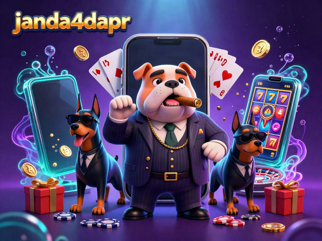 Gambarlah pengalaman menarik di janda4dapr dengan karakter mafia bulldog dan elemen permainan slot.