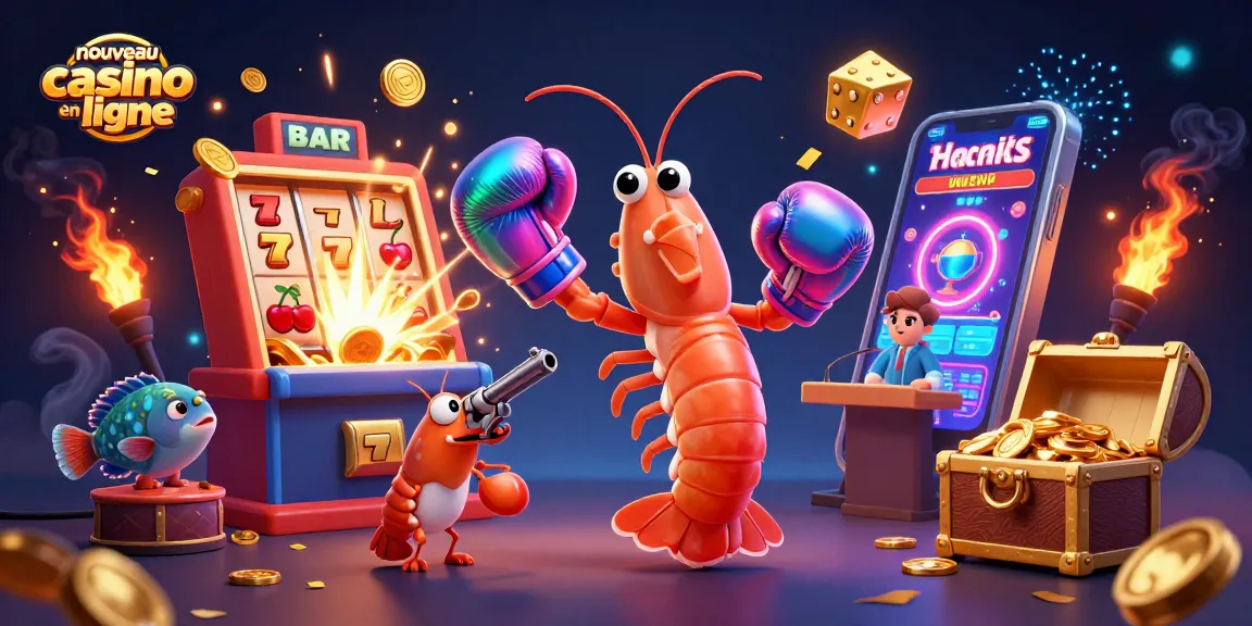 Vivez l'action palpitante au nouveau casino en ligne avec des personnages vibrants et des éléments de jeu dynamiques.