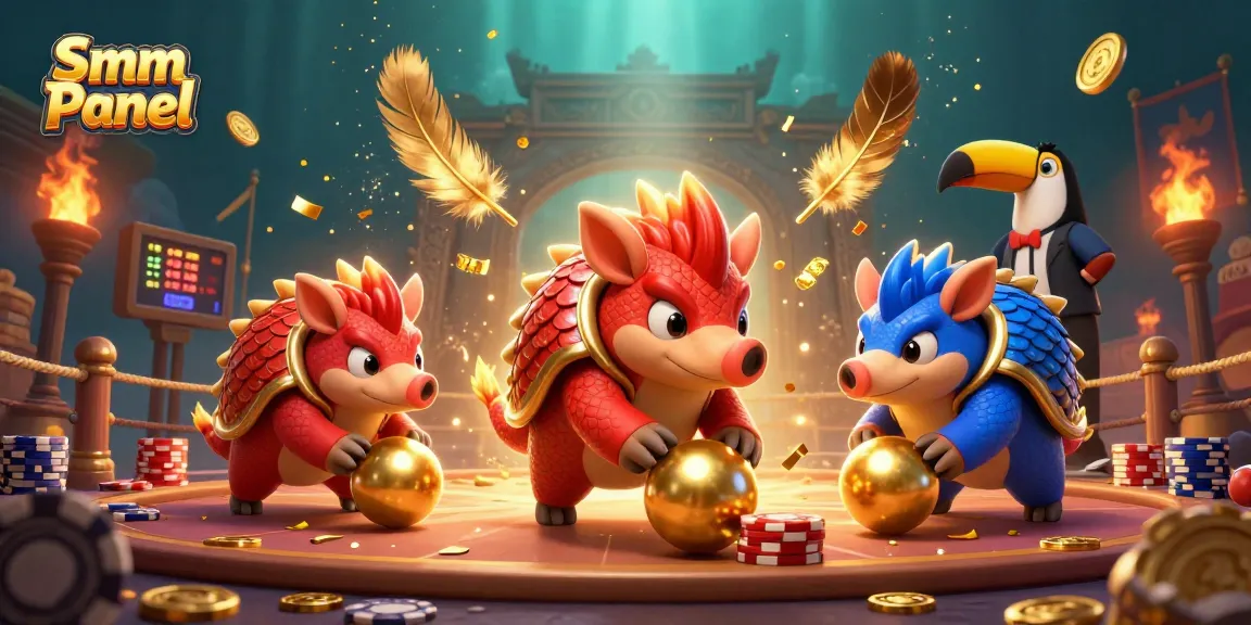 Engage with ultimate Smm Panel action as rival pangolins compete in a poker chip bowling arena.
