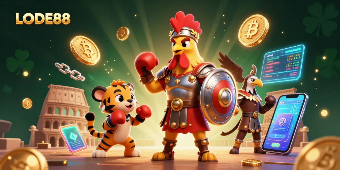 Engage with LODE88's thrilling environments by placing bets in an immersive 3D casino scene.