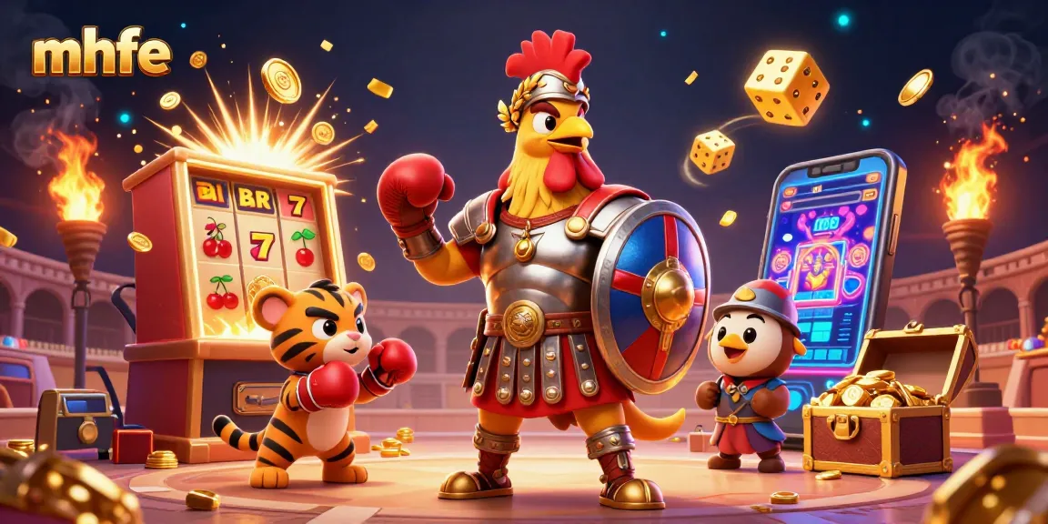 Experience thrilling action at mhfe credit card casinos with vibrant 3D characters and exciting gaming elements.