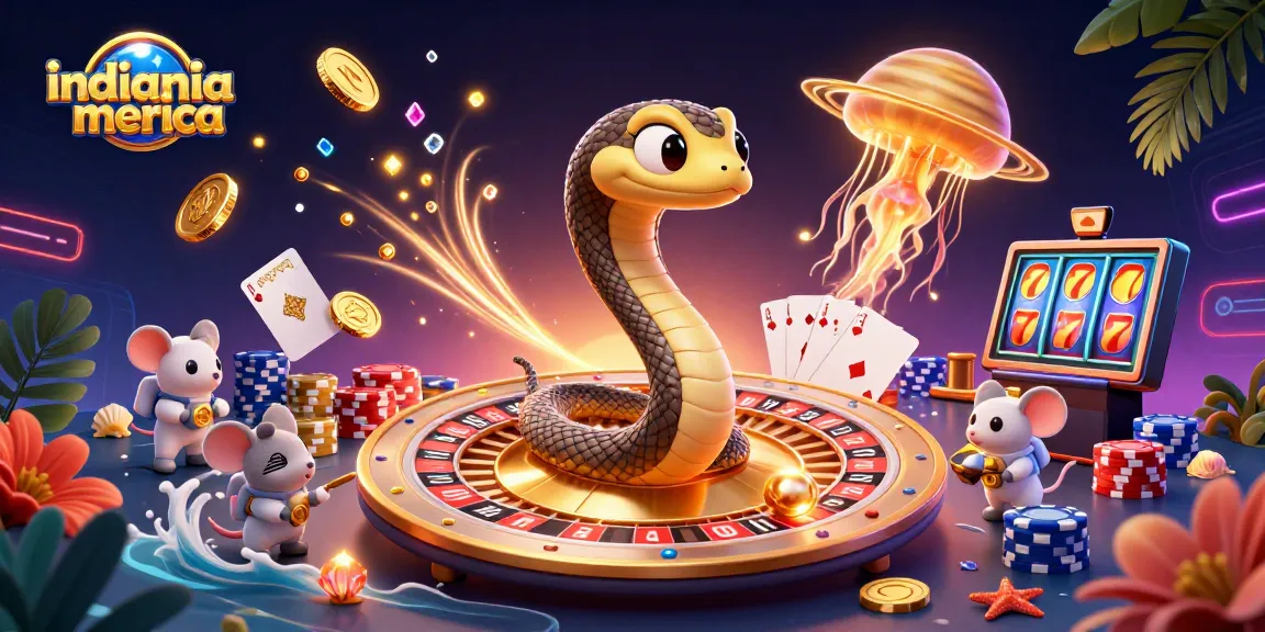 Join the gaming excitement at indianiamerica with cosmic roulette and playful astronaut mice.