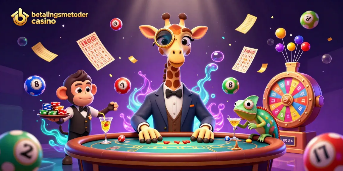 Oppdag betalingsmetoder casino med spennende grafikk og energiske karakterer som spinner og hopper.