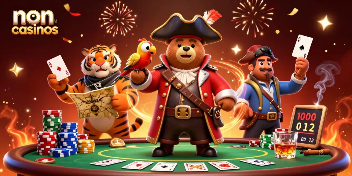 Experience the excitement at non uk casinos with vibrant characters and rich gambling elements.